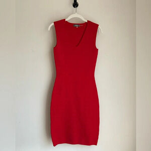 Neiman Marcus Red Sleeveless Dress - Size S